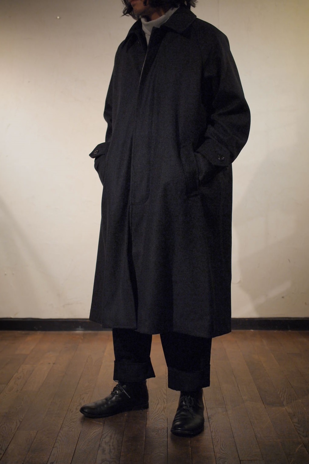 The crooked TailorのRain coatとLong pilgrim coat | peau de l