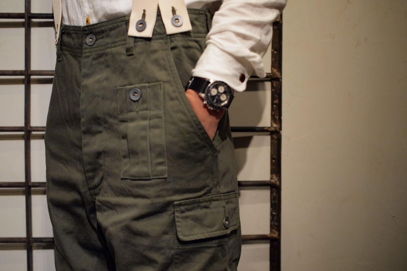 Nigel Cabourn SAS COMBAT PANT イギリス軍 パンツ csm.fi.cr